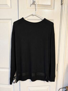 Women's ALALA Long Sleeve Mesh Back Top - Size Medium